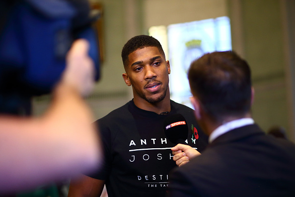 Anthony Joshua and Dillian Whyte Press Conference