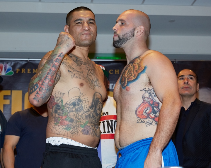 San Antonio, Texas, Weigh In, Dec 12, 2015