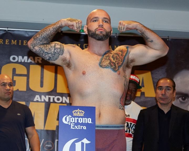 San Antonio, Texas, Weigh In, Dec 12, 2015