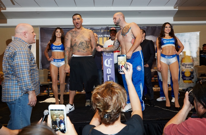 San Antonio, Texas, Weigh In, Dec 12, 2015