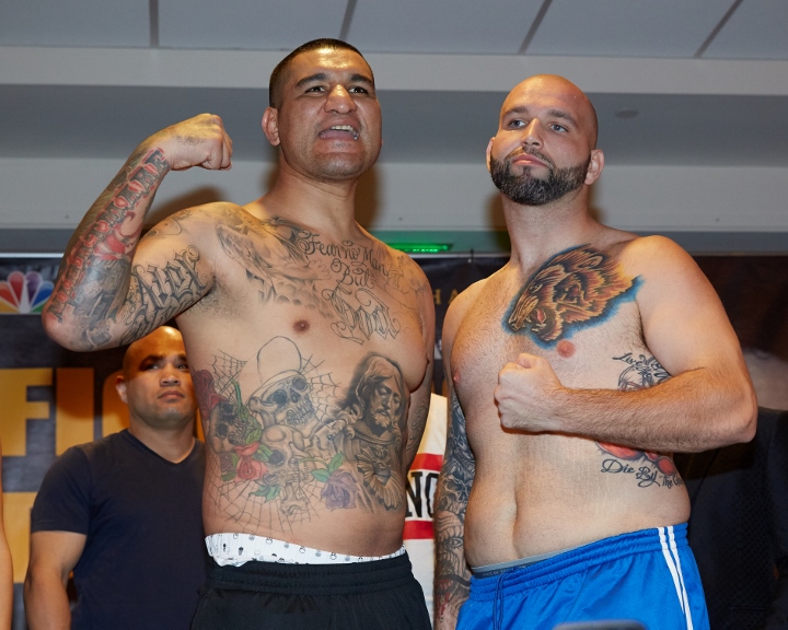 San Antonio, Texas, Weigh In, Dec 12, 2015