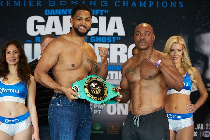 Staples Centre, PBC, Weigh Ins