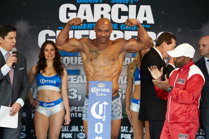 Staples Centre, PBC, Weigh Ins