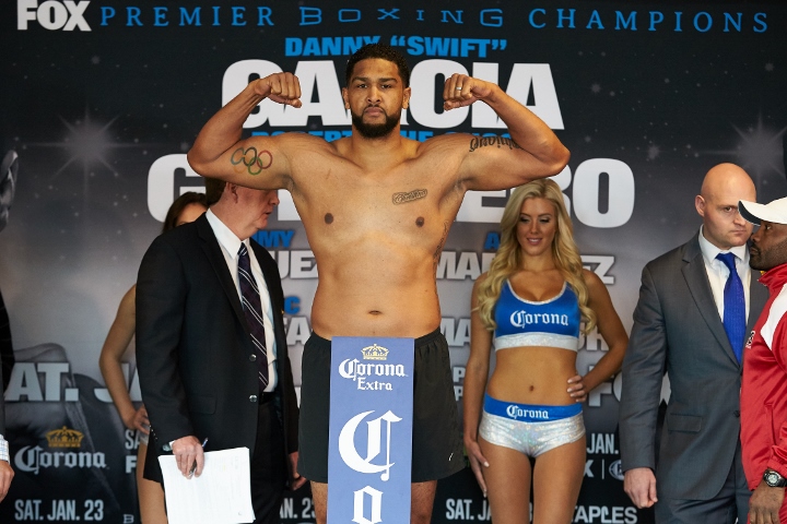Staples Centre, PBC, Weigh Ins