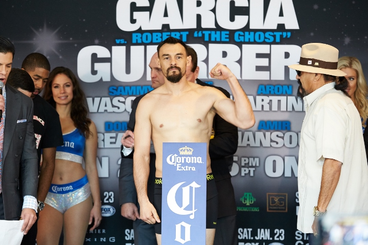 Staples Centre, PBC, Weigh Ins