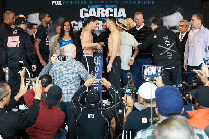 Staples Centre, PBC, Weigh Ins