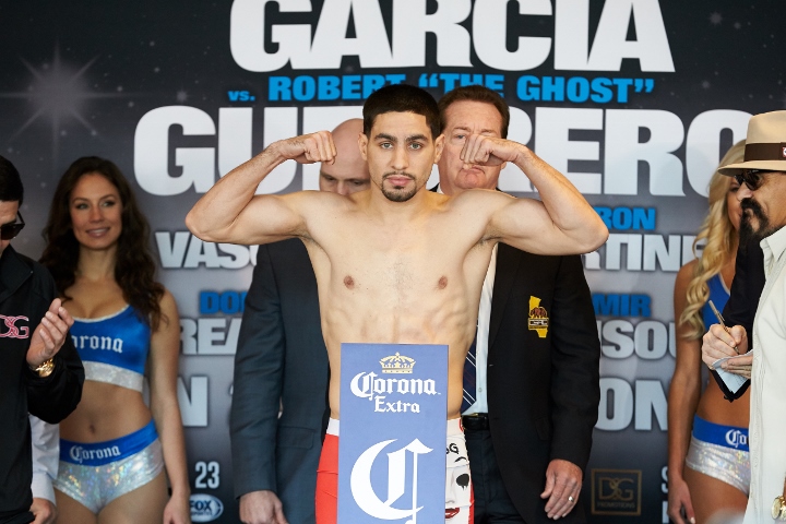 Staples Centre, PBC, Weigh Ins
