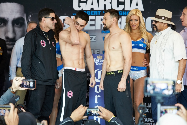 Staples Centre, PBC, Weigh Ins