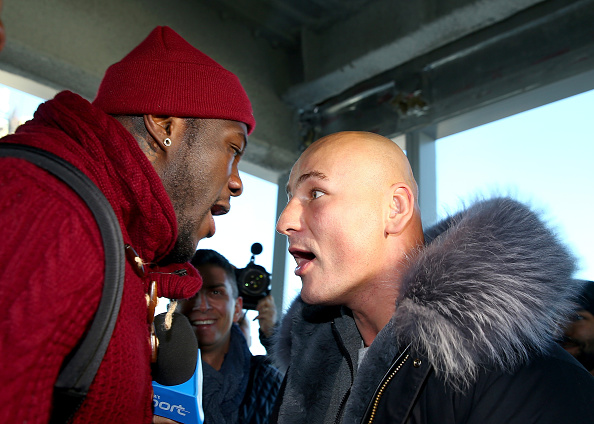 Deontay Wilder & Artur Szpilka Pose Atop Four World Trade Center