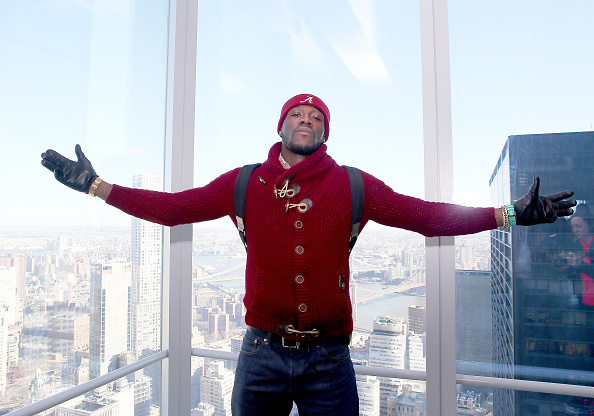 Deontay Wilder & Artur Szpilka Pose Atop Four World Trade Center
