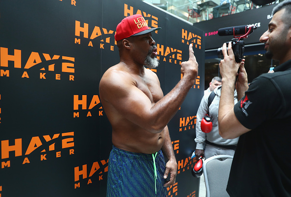 David Haye Media Work Out