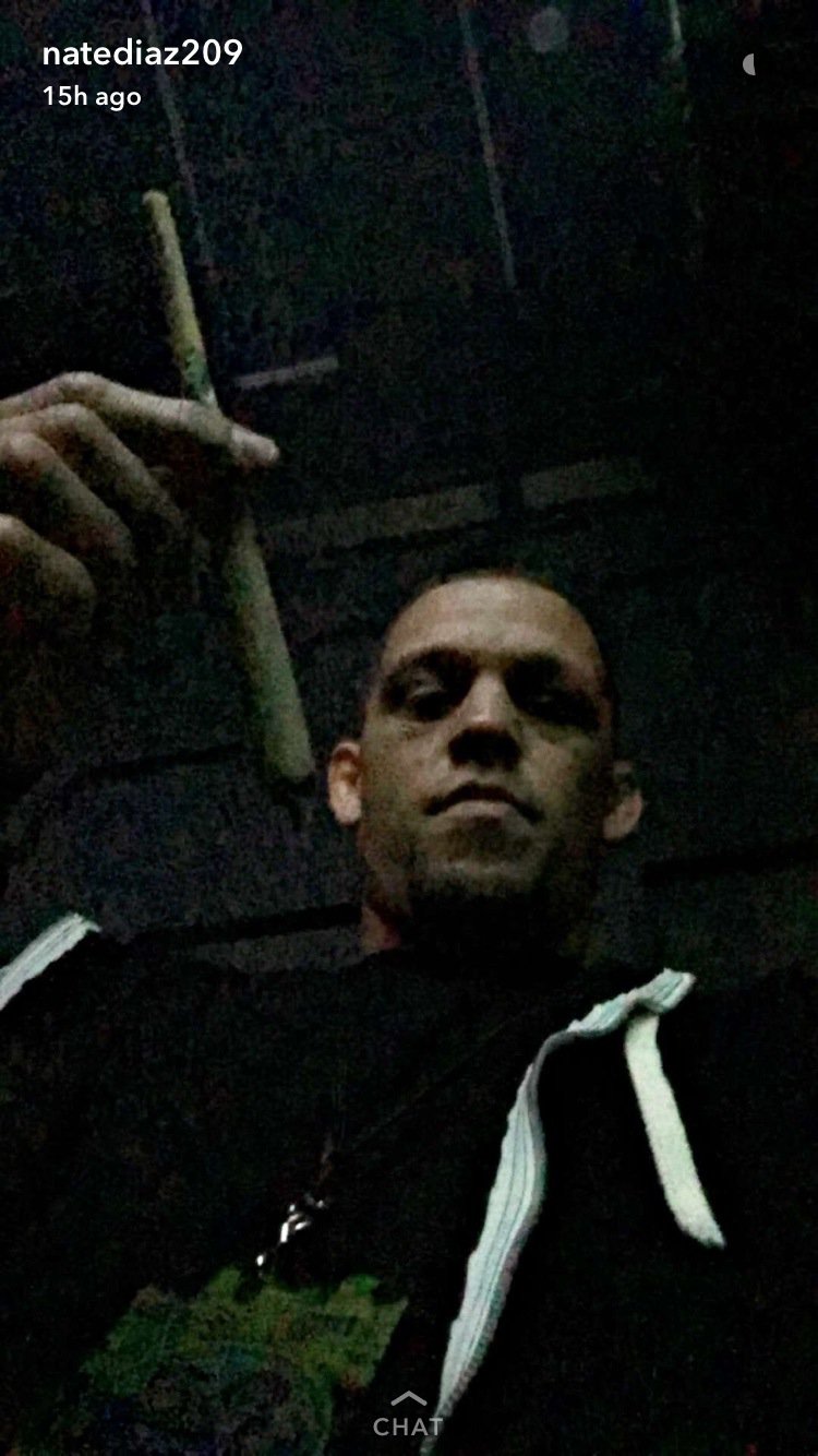 Nate-Diaz-snapchat-joint